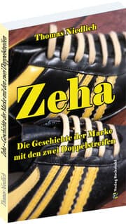 Cover von Zeha - Geschichte der Marke mit den zwei Doppelstreifen