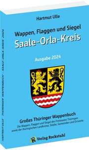 Cover von Wappen, Flaggen und Siegel SAALE-ORLA-KREIS - Ein Lexikon - Ausgabe 2024