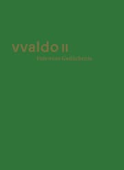 Cover von vvaldo II - Folcwins Gedächtnis