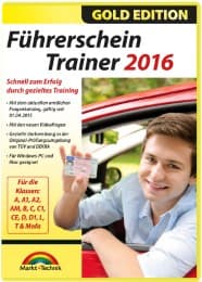Cover von Führerschein Trainer 2016