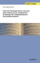 Cover von Heinrich Christoph Kochs Versuch einer Anleitung zur Composition im Spiegel der zeitgenössischen Kompositionslehren