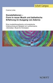 Cover von Konstellationen - Form in neuer Musik und ästhetische Erfahrung im Ausgang von Adorno