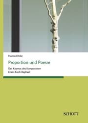 Cover von Proportion und Poesie