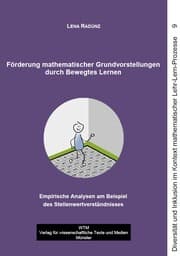 Cover von Förderung mathematischer Grundvorstellungen durch Bewegtes Lernen
