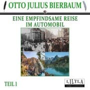 Cover von Eine empfindsame Reise im Automobil 1