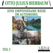 Cover von Eine empfindsame Reise im Automobil 3