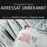 Cover von Adressat unbekannt