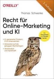 Cover von Recht für Online-Marketing und KI