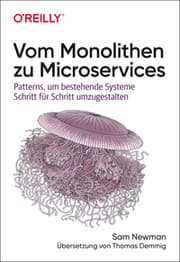 Cover von Vom Monolithen zu Microservices