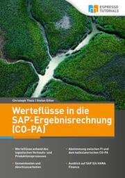 Cover von Werteflüsse in die SAP-Ergebnisrechnung (CO-PA)