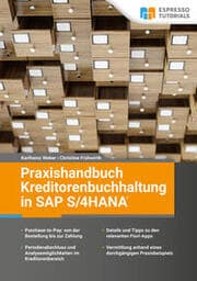 Cover von Praxishandbuch Kreditorenbuchhaltung in SAP S/4HANA