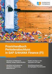 Cover von Praxishandbuch Periodenabschluss in SAP S/4HANA Finance (FI)
