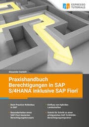 Cover von Praxishandbuch Berechtigungen in SAP S/4HANA inklusive SAP Fiori