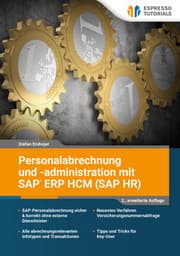 Cover von Personalabrechnung und -administration mit SAP ERP HCM (SAP HR)