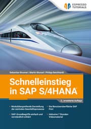 Cover von Schnelleinstieg in SAP S/4HANA