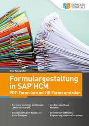 Cover von Formulargestaltung in SAP HCM - PDF-Formulare mit HR Forms erstellen