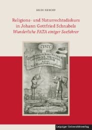 Cover von Religions- und Naturrechtsdiskurs in Johann Gottfried Schnabels Wunderliche FATA einiger Seefahrer