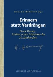 Cover von Erinnern statt Verdrängen
