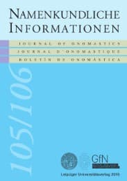 Cover von Namen und Recht