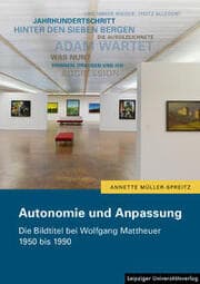 Cover von Autonomie und Anpassung