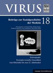 Cover von Konzepte sexueller Gesundheit vom Mittelalter bis zum 21. Jahrhundert