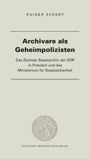 Cover von Archivare als Geheimpolizisten