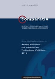 Cover von Narrating World History after the Global Turn: The Cambridge World History (2015)