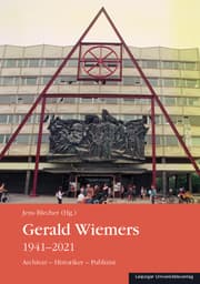 Cover von Gerald Wiemers 1941-2021