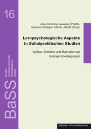 Cover von Lernpsychologische Aspekte in Schulpraktischen Studien