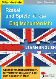 Cover von Rätsel und Spiele für den Englischunterricht