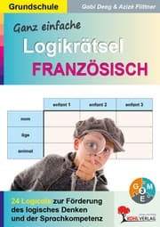 Cover von Ganz einfache Logikrätsel Französisch