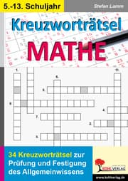 Cover von Kreuzworträtsel Mathematik