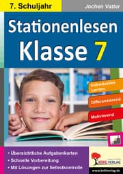 Cover von Stationenlesen Klasse 7