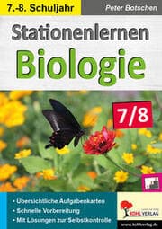 Cover von Stationenlernen Biologie 7/8