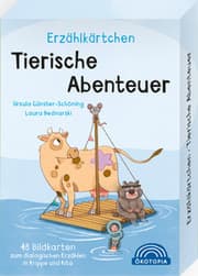 Cover von Erzählkärtchen: Tierische Abenteuer