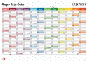 Cover von Wandkalender: Unser Kita-Jahr 2027/28