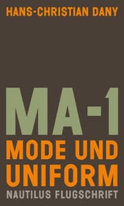Cover von MA-1. Mode und Uniform
