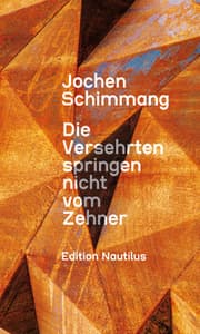 Cover von Die Versehrten springen nicht vom Zehner