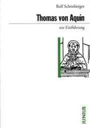 Cover von Thomas von Aquin zur Einführung