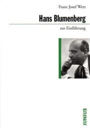 Cover von Hans Blumenberg zur Einführung