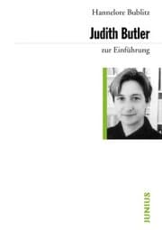 Cover von Judith Butler zur Einführung