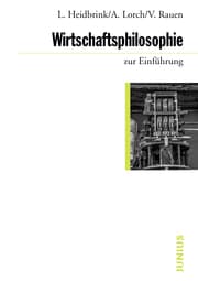 Cover von Wirtschaftsphilosophie zur Einführung