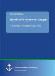 Cover von Growth of Antimony on Copper. A Scanning Tunneling Microscopy Study