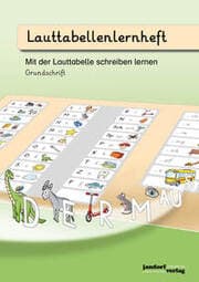 Cover von Lauttabellenlernheft Grundschrift