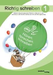 Cover von Richtig schreiben 1 (mit Silbengliederung)