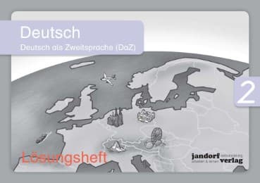 Cover von Deutsch 2, DaZ, Lösungsheft