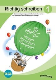 Cover von Richtig schreiben 1 (DaZ) BOOKii
