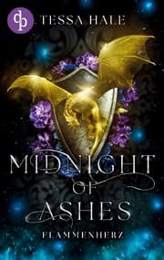 Cover von Midnight of Ashes - Flammenherz - Die spicy Why Choose Academy Romantasy mit Drachen und verbotener Begierde