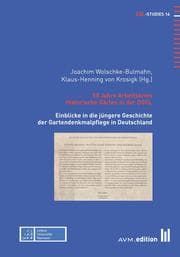 Cover von 50 Jahre Arbeitskreis Historische Gärten in der DGGL