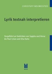 Cover von Lyrik textnah interpretieren
